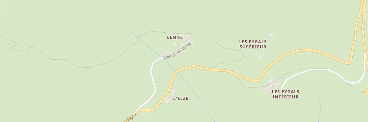 Plan du 218 Che de Lenne à Malarce-sur-la-Thines