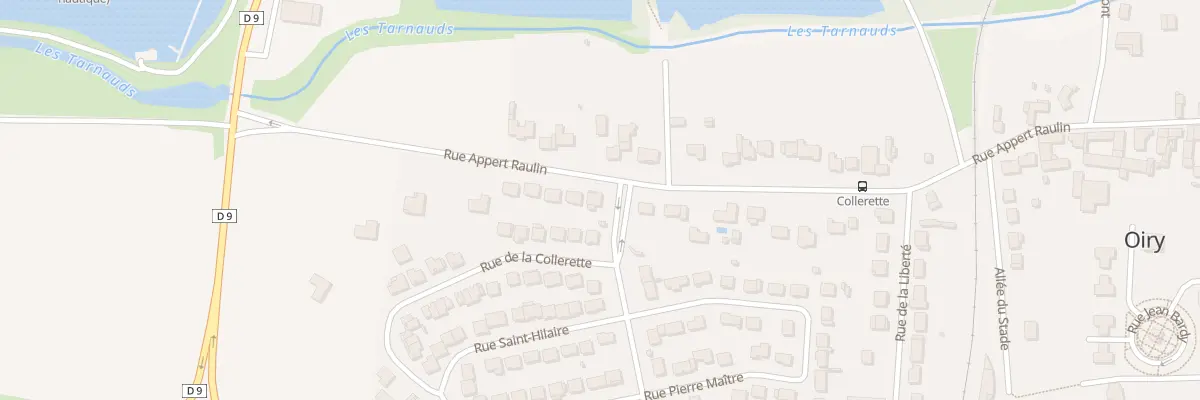 Plan du 91 Rue Appert Raulin à Oiry