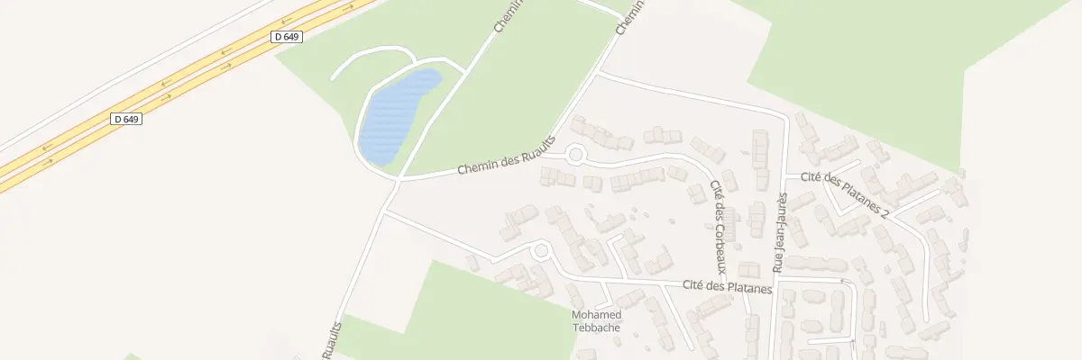 Plan du 38 Cité des Corbeaux à Boussois