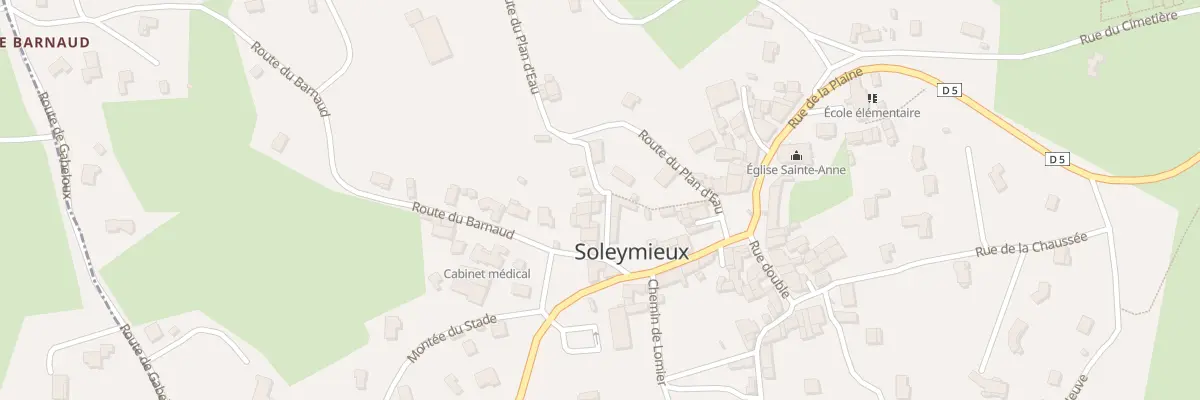 Plan du 51 Rue Saint Joseph à Roche-la-Molière