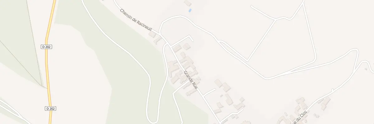 Plan du 77 Gr Grande Rue à Molosmes