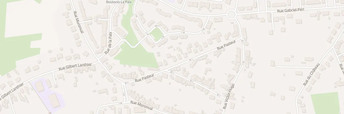 Plan du 5710 Rue Pasteur à Boussois