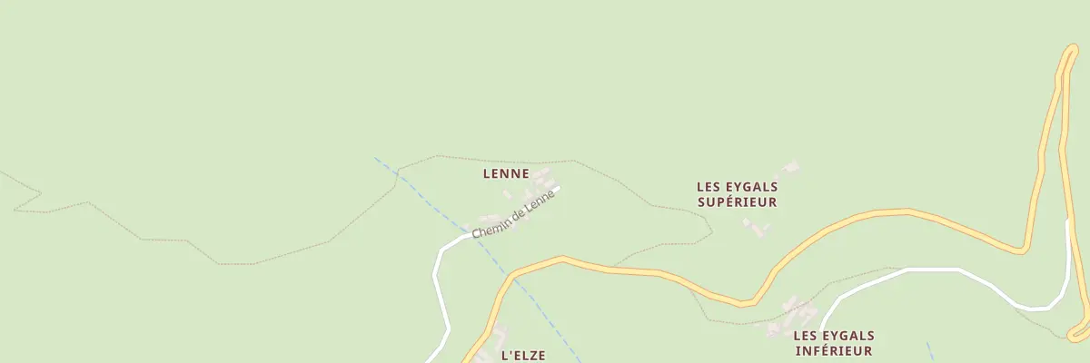 Plan du 267 Che de Lenne à Malarce-sur-la-Thines
