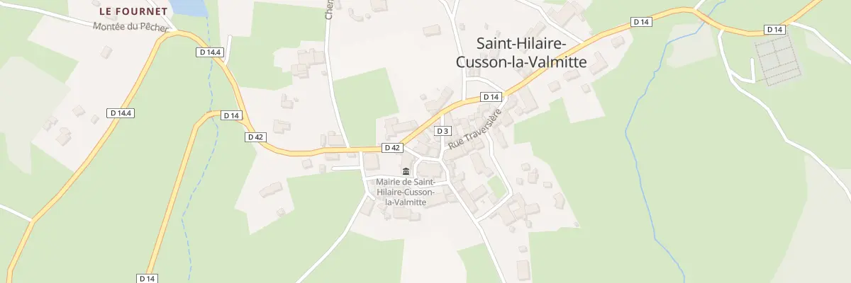 Plan du 9 Rue Traversière à Saint-Hilaire-Cusson-la-Valmitte