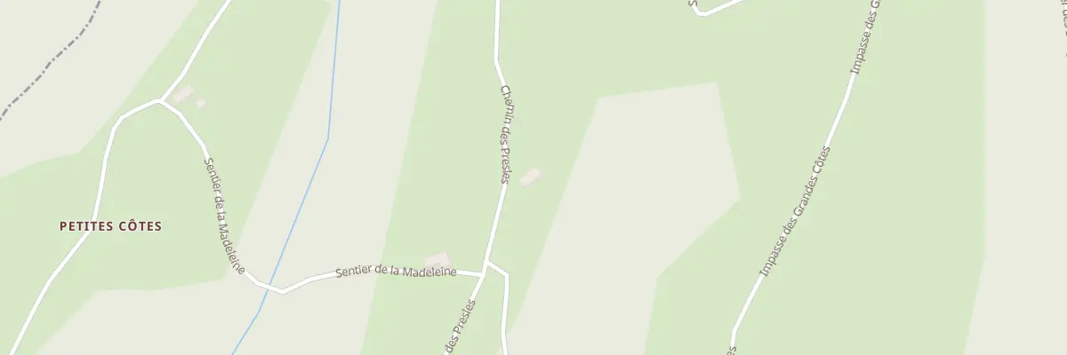 Plan du 825 Che de Presles à Vézelin-sur-Loire