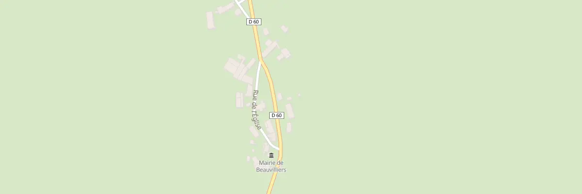 Plan du 11 Rue de la Mairie à Beauvilliers