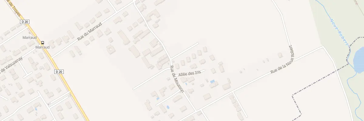 Plan du 25 Rue de Mousson à Barberey-Saint-Sulpice