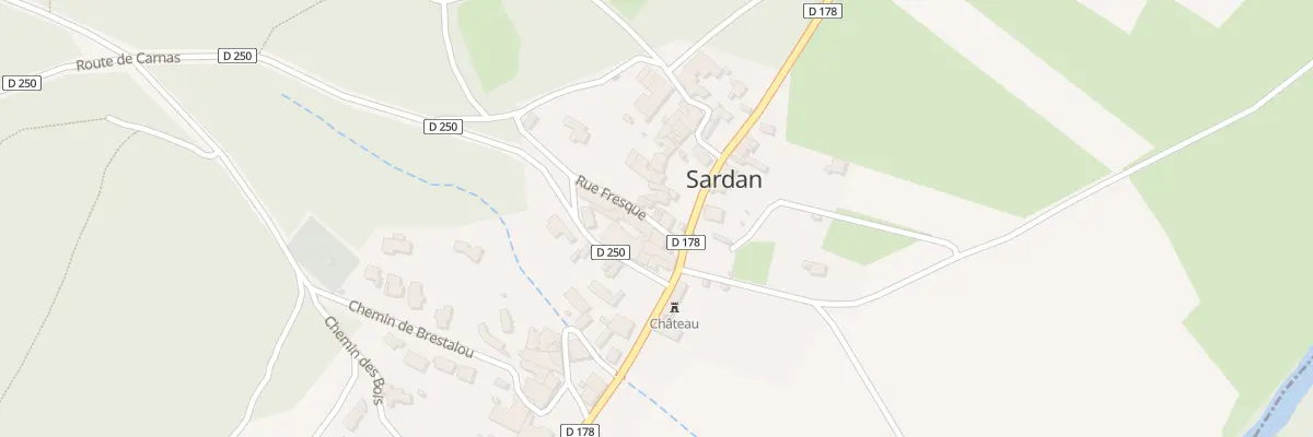 Plan du 5009 Rue Fresque à Sardan