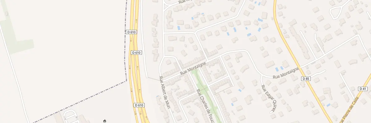 Plan du 34 Rue Montaigne à Saint-André-les-Vergers