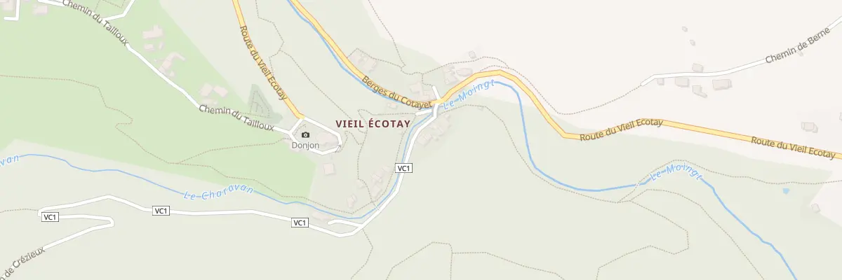 Plan du 5 Ber du Chavaran à Écotay-l’Olme