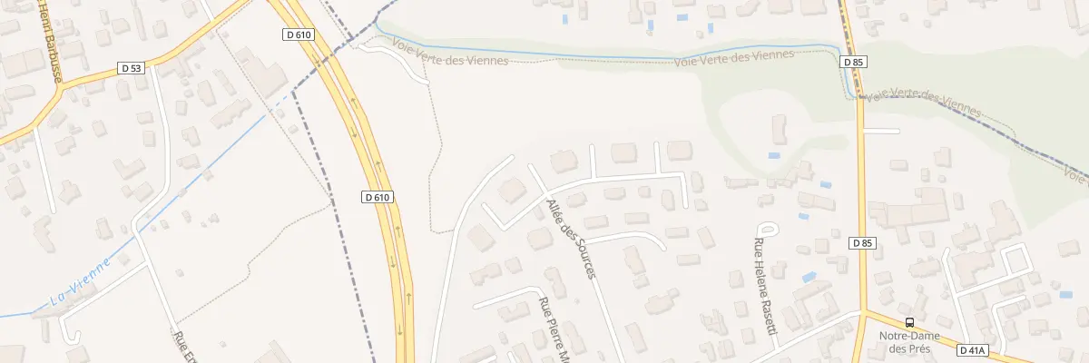 Plan du 1 All des Sources à Saint-André-les-Vergers