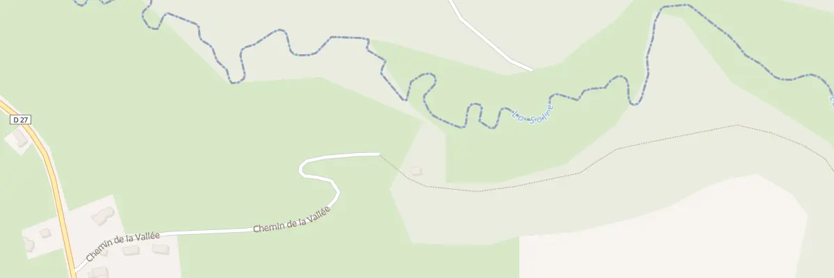 Plan du 8 Che de la Vallée à Dimechaux