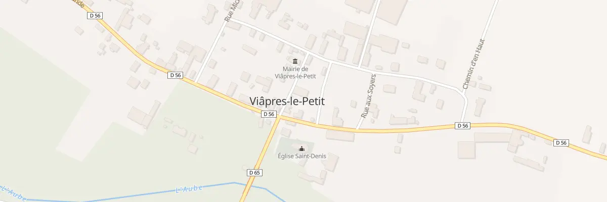 Plan du 42 Le Village à Viâpres-le-Petit
