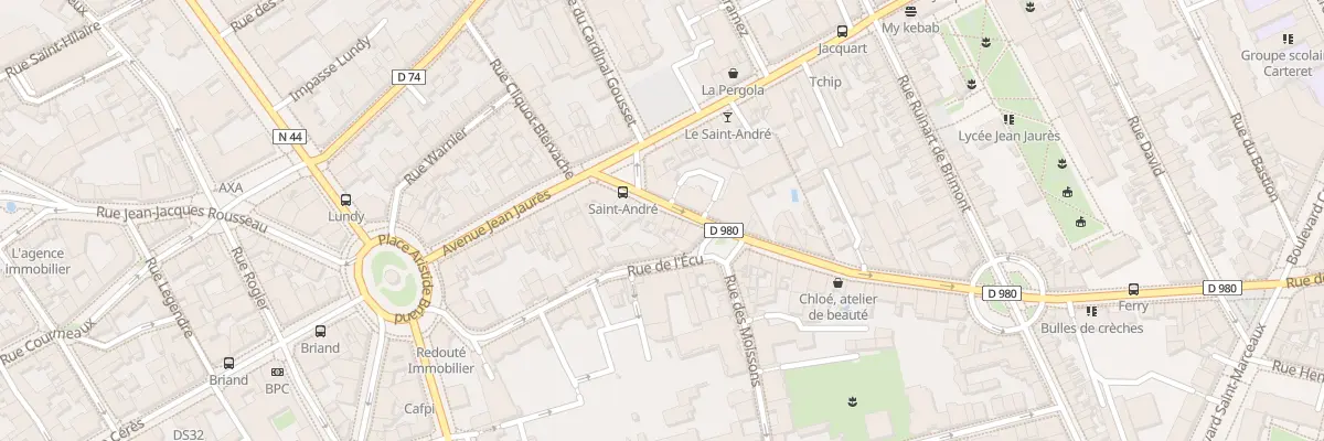 Plan du 8B Rue de Cernay à Reims