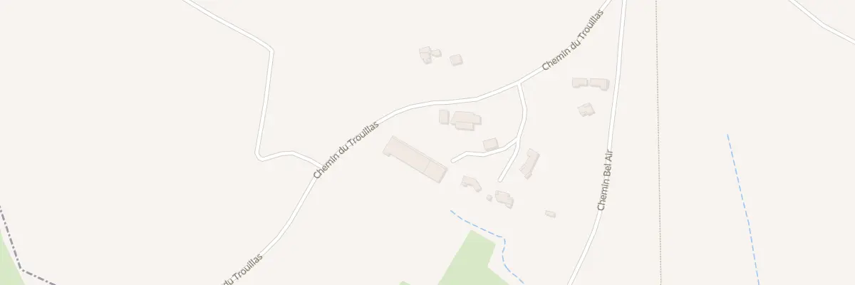Plan du 5560 Che du Trouillas à Lézan