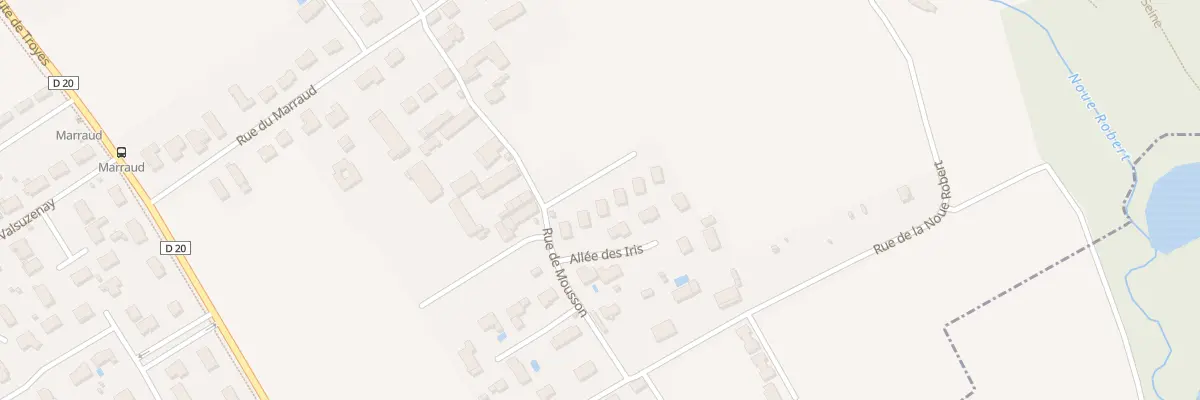 Plan du 27 Rue de Mousson à Barberey-Saint-Sulpice