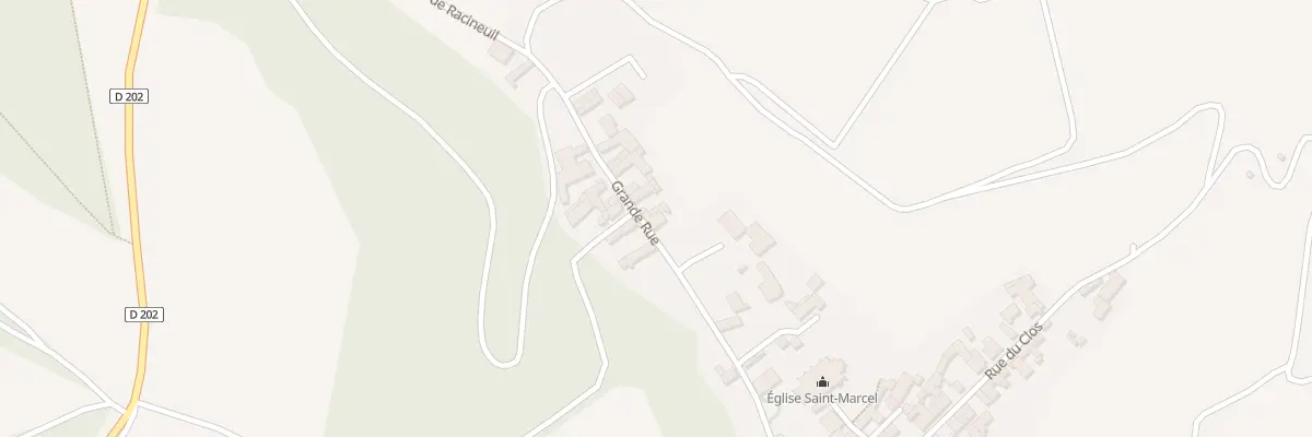 Plan du 32 Le Village à Molosmes