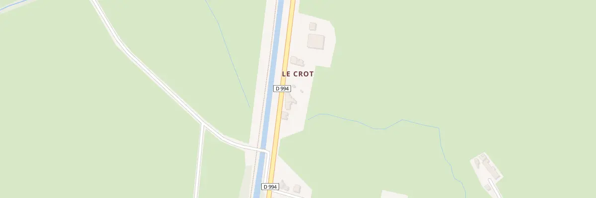 Plan du 5050 Le Crot à Rigny-sur-Arroux