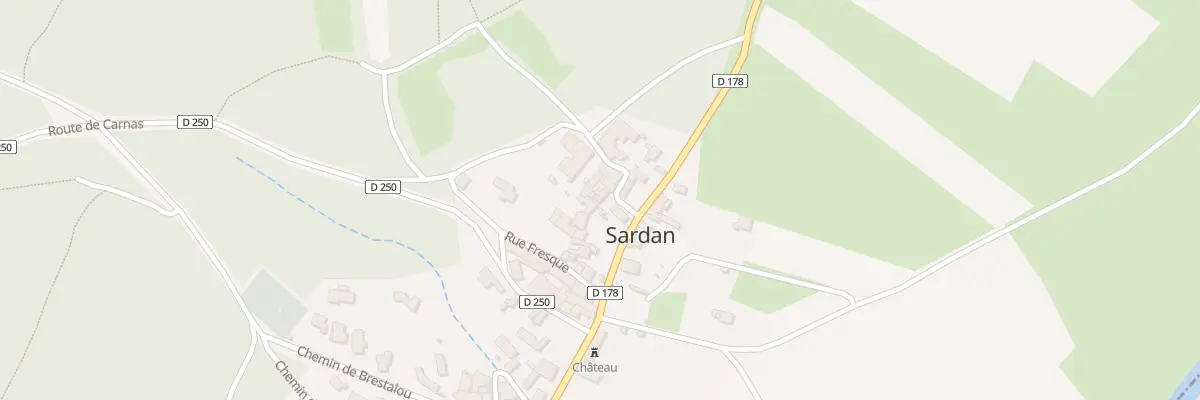 Plan du 5110 Rue des Aires à Sardan