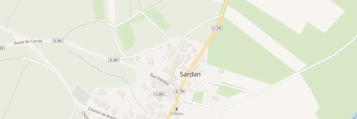 Plan du 5109 Rue des Aires à Sardan