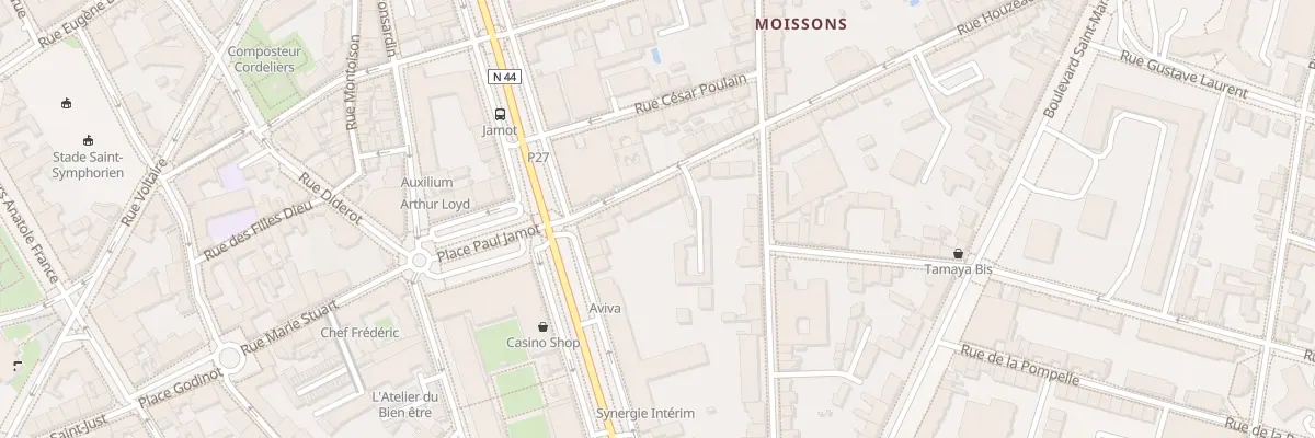 Plan du 4B Rue Houzeau Muiron à Reims