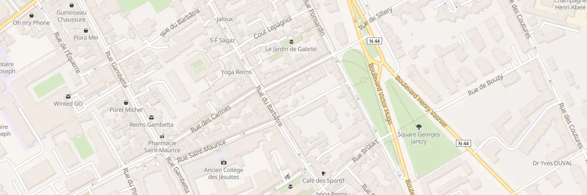 Plan du 143 Rue du Barbâtre à Reims