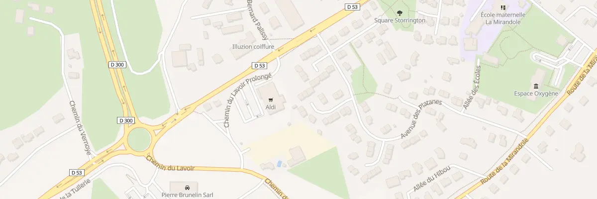 Plan du 7 All des Sorbiers à Villerest