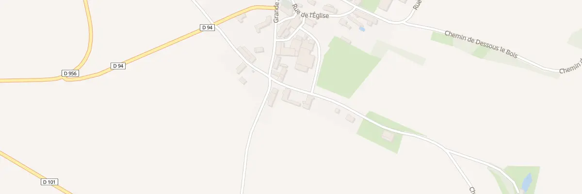 Plan du 4 Rue La Fontaine de Sceneilly à Censy
