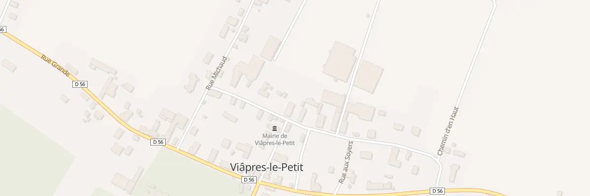 Plan du 45A Le Village à Viâpres-le-Petit