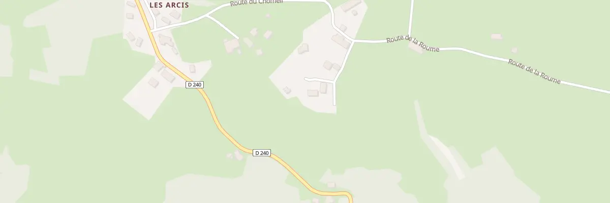 Plan du 5110T Les Arcis à Issarlès