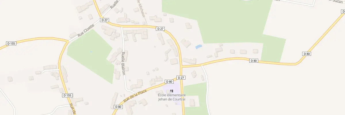 Plan du 1 Rte de Maubeuge à Dimechaux