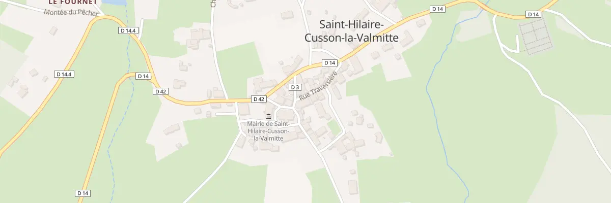 Plan du 5054 Le Bourg à Saint-Hilaire-Cusson-la-Valmitte