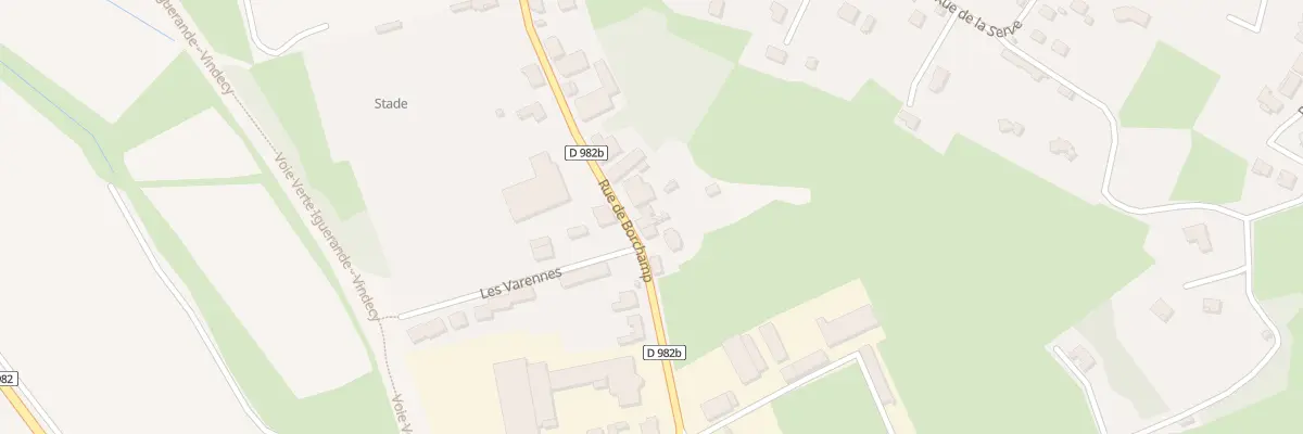 Plan du 75 Rue de Borchamp à Marcigny