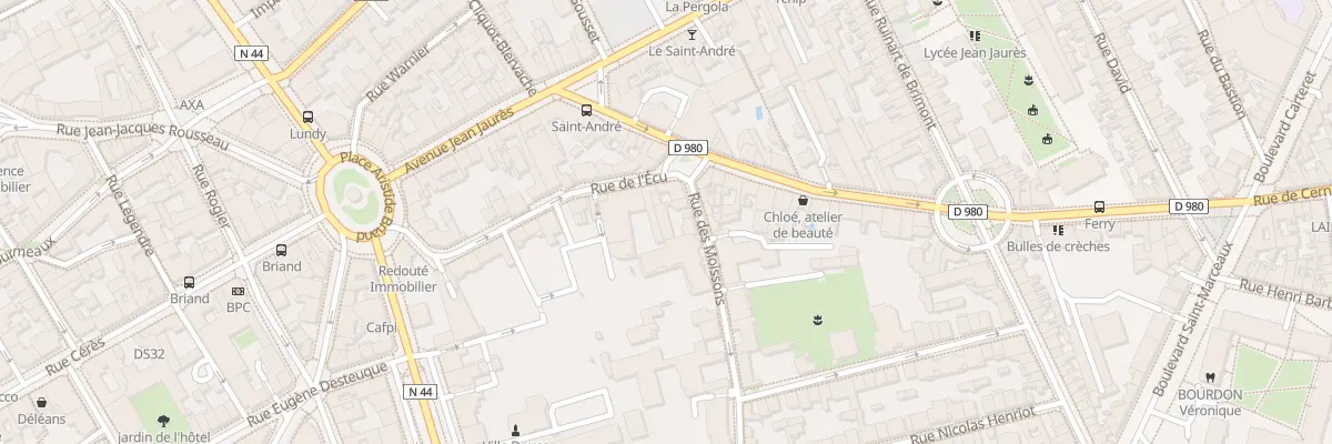 Plan du 4T Rue des Moissons à Reims