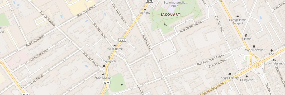 Plan du 29B Rue Jacquart à Reims