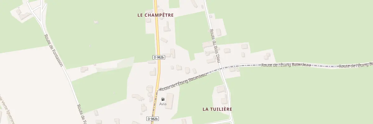 Plan du 5018 Le Champetre à Baugy