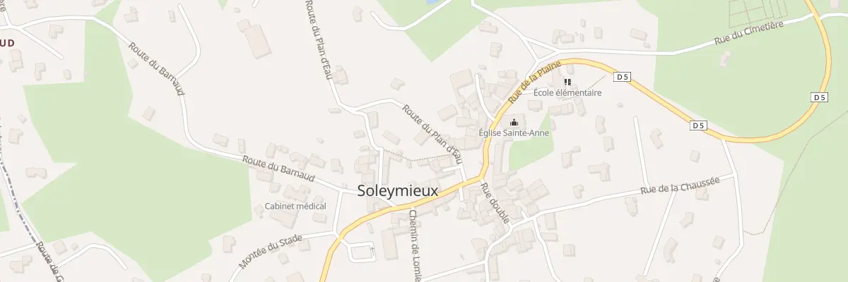 Plan du 2 Rue Traversière à Soleymieux