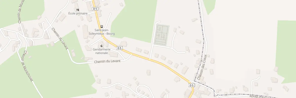 Plan du 345 Rte de Marols à Saint-Jean-Soleymieux