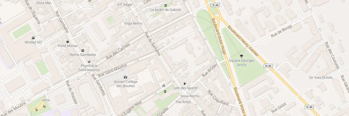 Plan du 161 Rue du Barbâtre à Reims