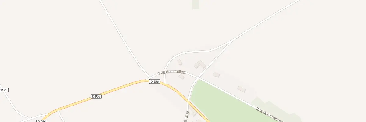 Plan du 6 Rue des Cailles à Censy