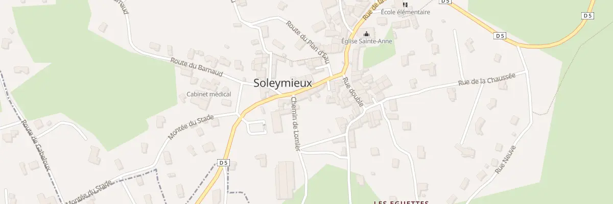 Plan du 15 Che de Lomier à Soleymieux
