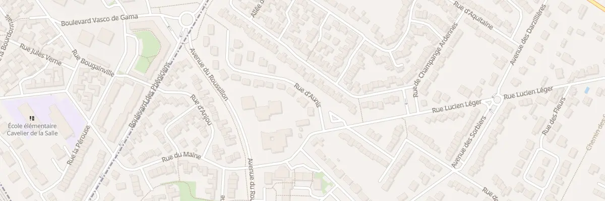 Plan du 5 Rue d’Aunis à Cormontreuil