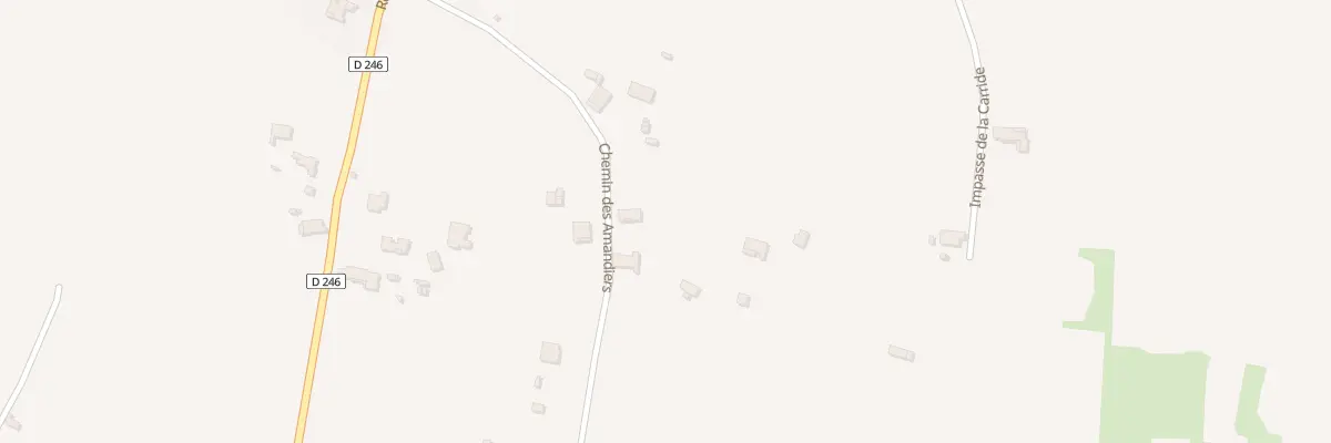 Plan du 247B Che des Amandiers à Bagard