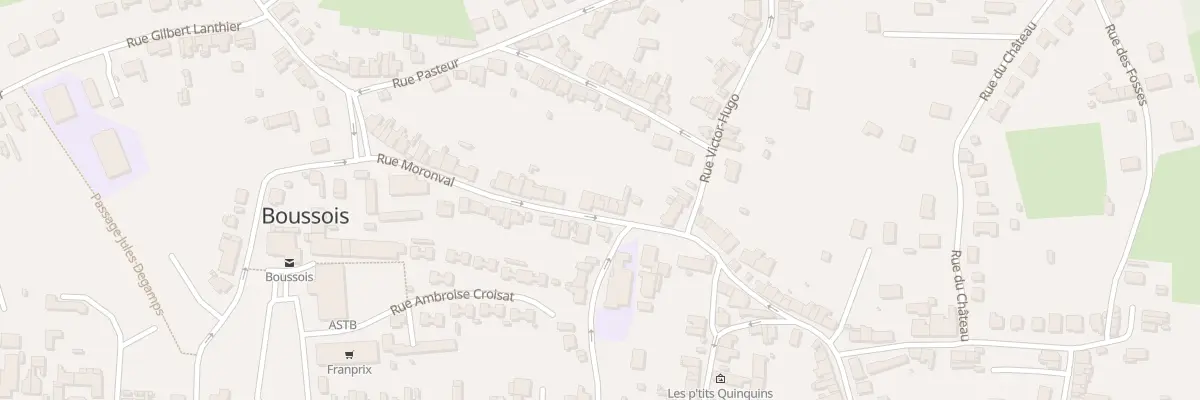 Plan du 36 Rue Moronval à Boussois