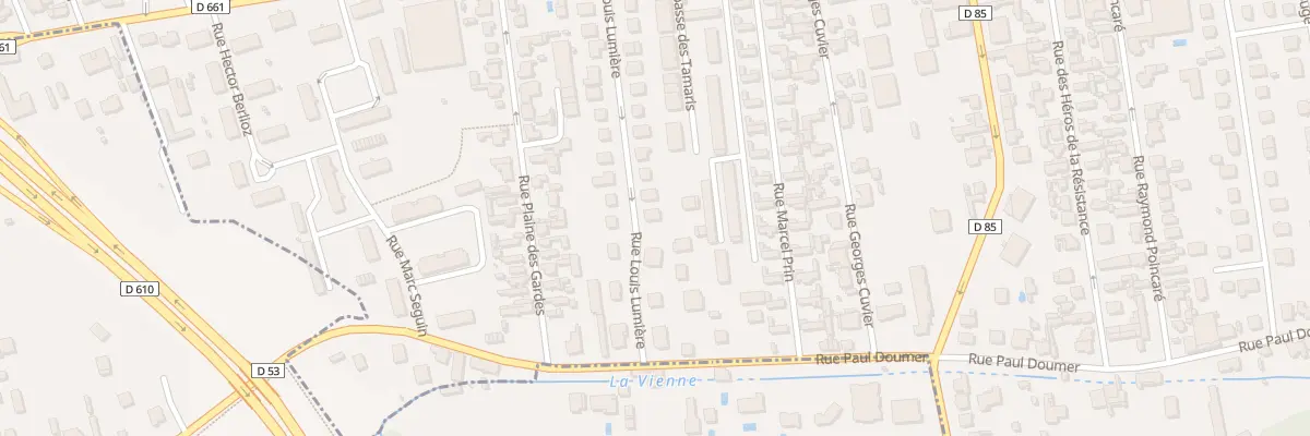 Plan du 23 Rue Louis Lumiere à Sainte-Savine