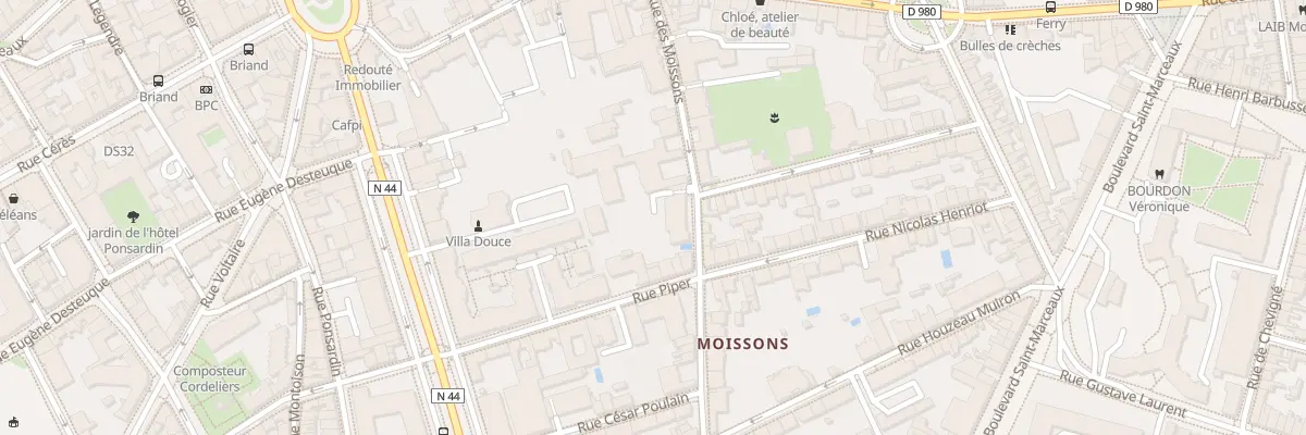 Plan du 20 Rue des Moissons à Reims