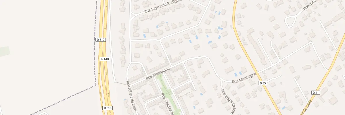 Plan du 18 Rue Montaigne à Saint-André-les-Vergers