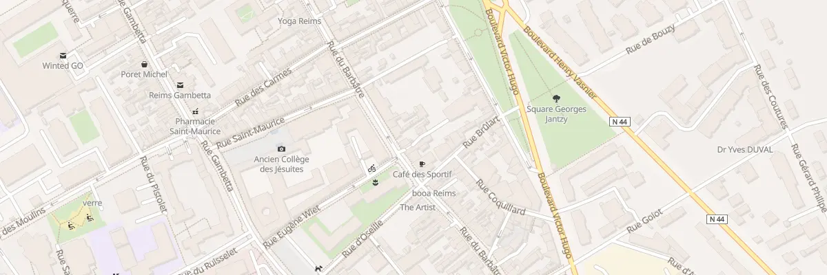 Plan du 169 Rue du Barbâtre à Reims