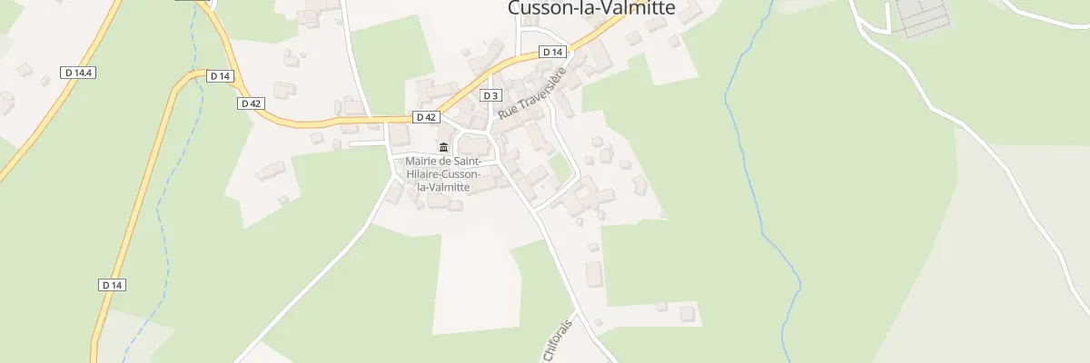 Plan du 5051 Le Bourg à Saint-Hilaire-Cusson-la-Valmitte