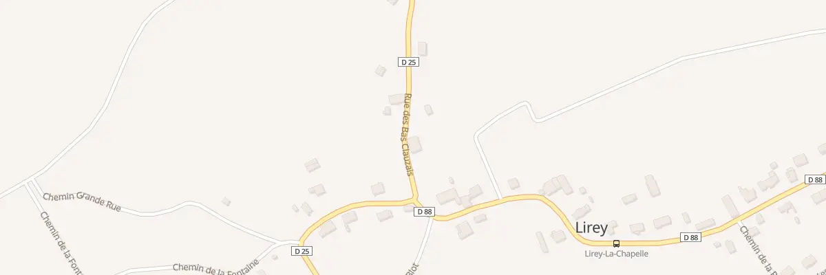 Plan du 4 Rue des Bas Clauzais à Lirey